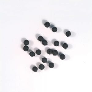 Rubber Beads, 5mm