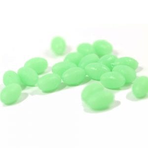 Luminous Oval Beads, 2mm