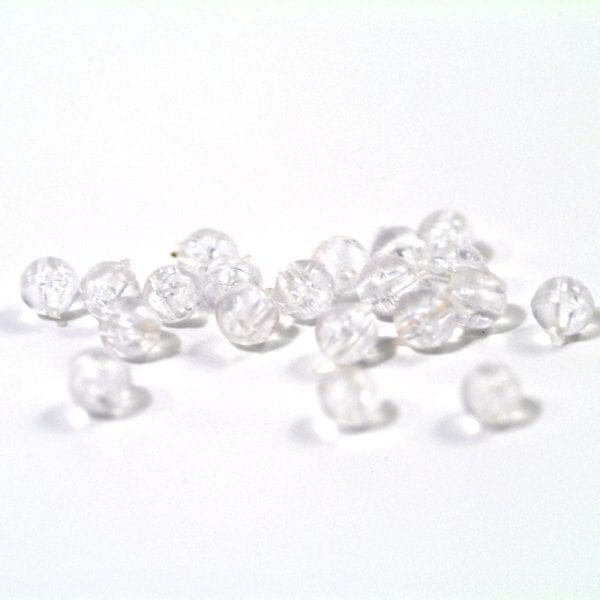 Round Beads Clear, 5mm