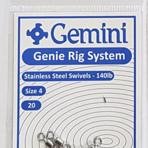 Gemini Stainless steel swivels Size 4 6 & 8