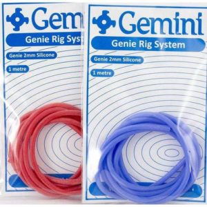 Genie 2mm silicone Blue  ( 1 metre )