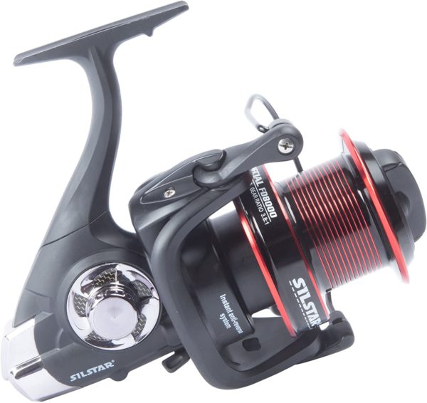 SILSTAR SENZO SPECIAL DISTANCE SURF 8000 9 Ball Bearings (8 + 1) Fast Front Drag Fixed Spool