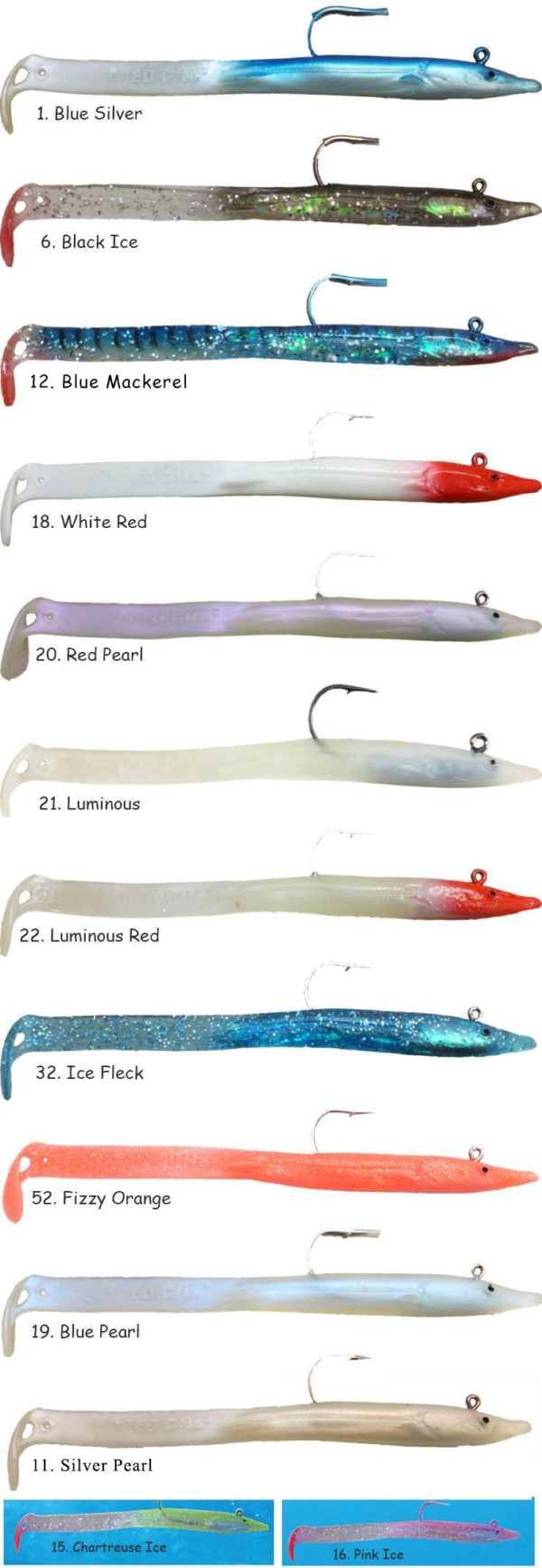 Red Gill Evolution 178mm ( 7" ) 17G
