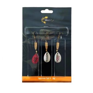 Set of 3 8g Mullet Spinner