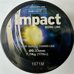 WSB Impact Mono Line 17lb Clear
